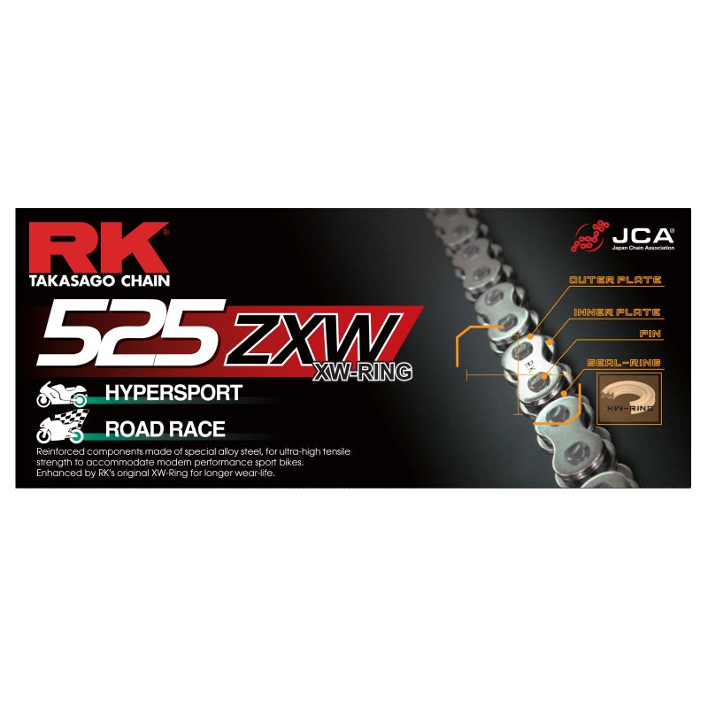 RK Chain CC525ZXW-120L XW-Ring – Chrome
