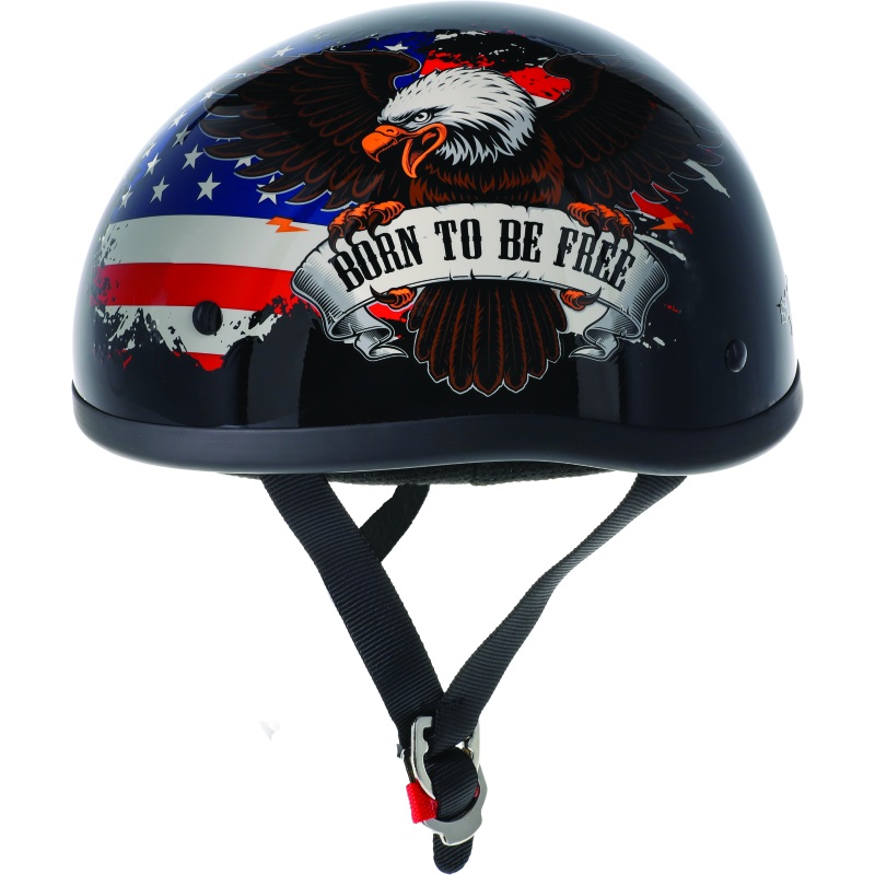 Skid Lids Freedom Eagle Original Helmet – Medium