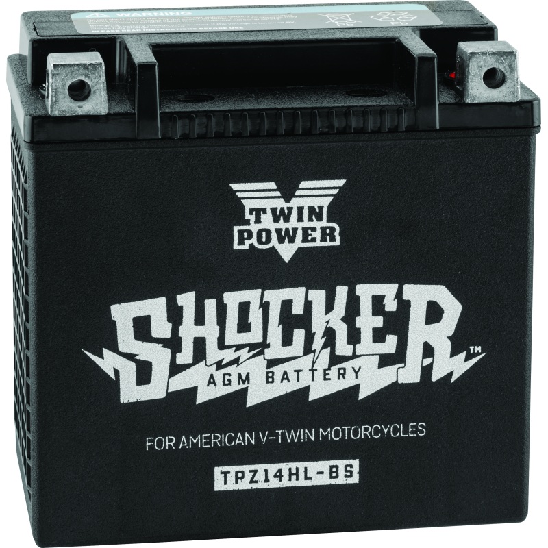 Twin Power YTX-14L Shocker Battery Replaces H-D 65958-04 220 CCA
