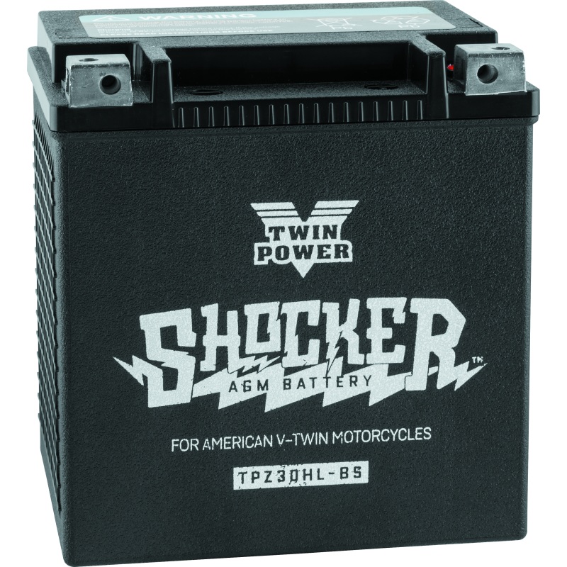 Twin Power YTX-30L Shocker Battery Replaces H-D 66010-97A 430 CCA