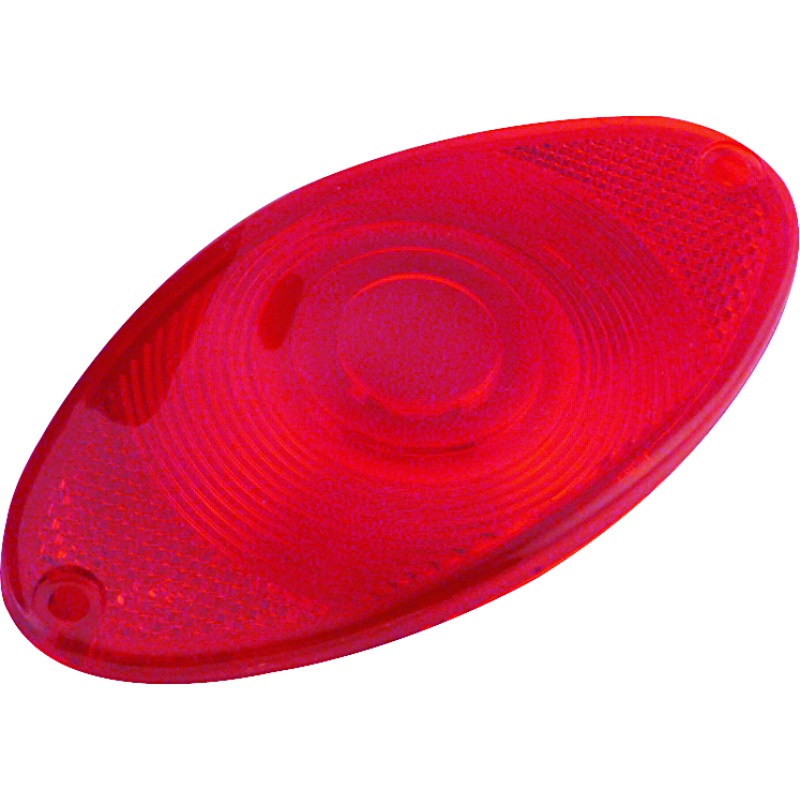Bikers Choice Cat Eye Taillight Replacement Lens Red