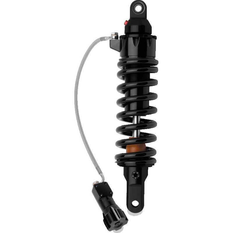 Progressive 18-Up Harley Softail 465 Series Shocks 12.6in w/RAP Heavy Duty – Black