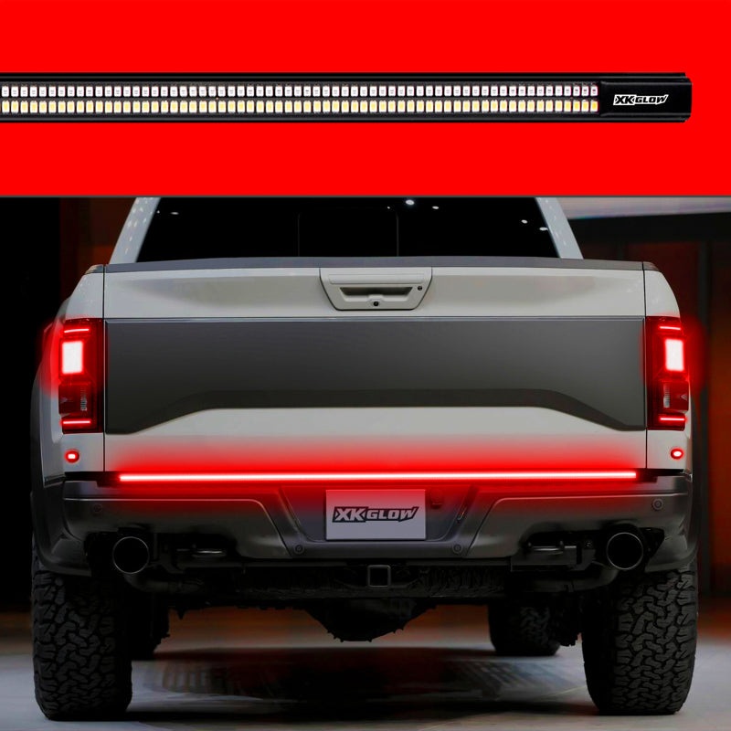 XK Glow Truck Tailgate Light w/ Chasing Turn Signal & Built-in Error Canceller – 3rd gen 48in