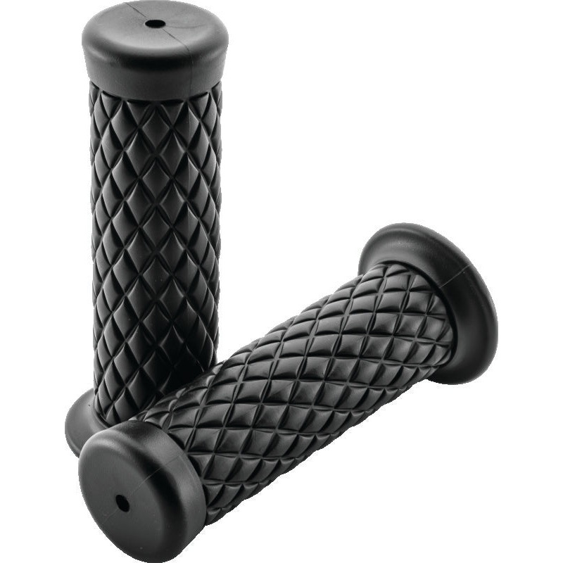 Bikers Choice 1 Inch Black Quilted Grip