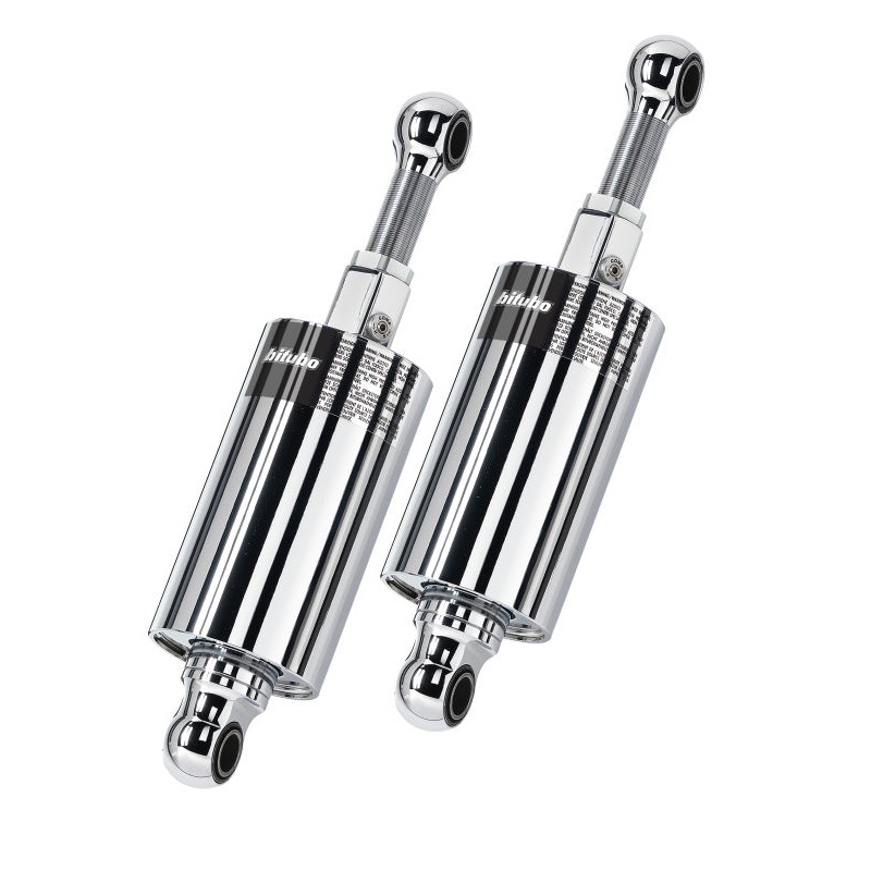Bitubo HMG1 Twinshocks Adjustable: Spring Preload, Compression, Length, Black Spring