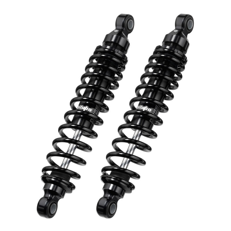 Bitubo WMB0 Twinshocks Adjustable: Spring Preload, Length 286mm, Dark Edition