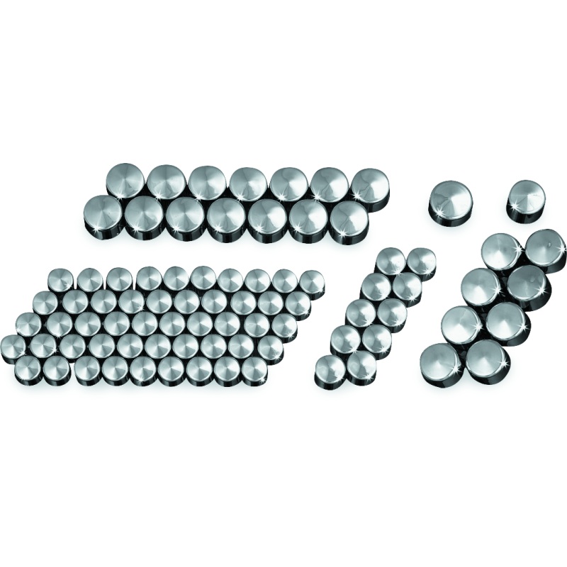 Kuryakyn Kool Kaps Engine Kit Twin Cam & Evolution Motors Chrome