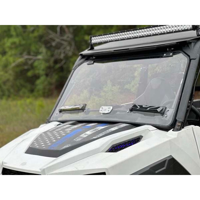 Seizmik 16-23 Polaris General 1000 /4/XP Pro-fit Windshield Flip Up Vented