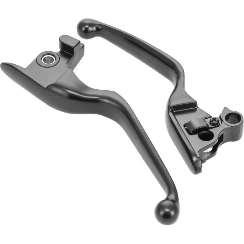 Bikers Choice 18-Up Black Chrome Replacement Lever Kit