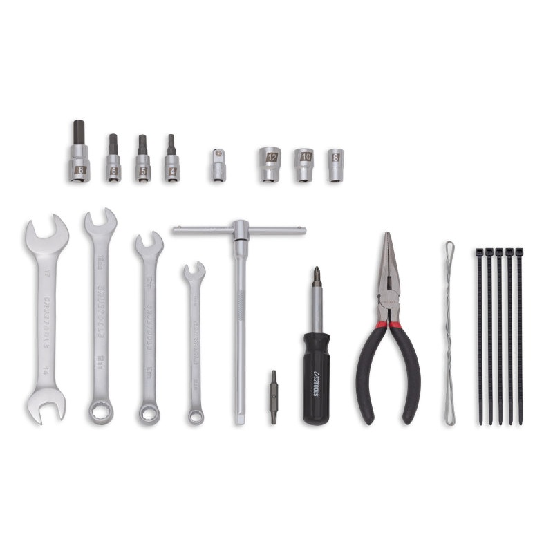 CruzTOOLS Switchback Compact Dirt Bike Tool Kit for Honda-Kawasaki-Yamaha-Suzuki