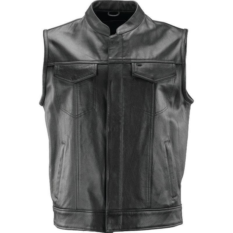 Kuryakyn Leather By River Road Vandal Club Vest Black – XL