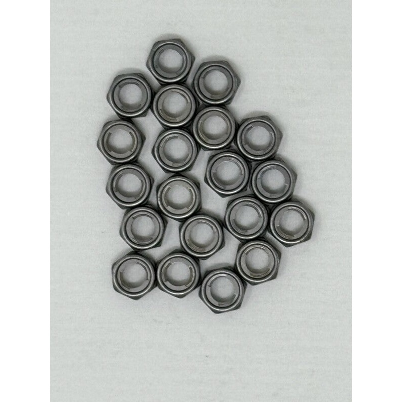 KYB 06+ Honda/ Kawasaki/ Suzuki/ Yamaha Front Fork Lock Nut 6 mm. Flat Type – 20 Pk