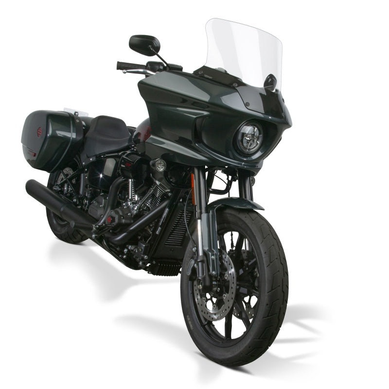 National Cycle 22+ Harley Davidson LowRider ST V-Stream Quantum Plus Tall Windshield- Clear