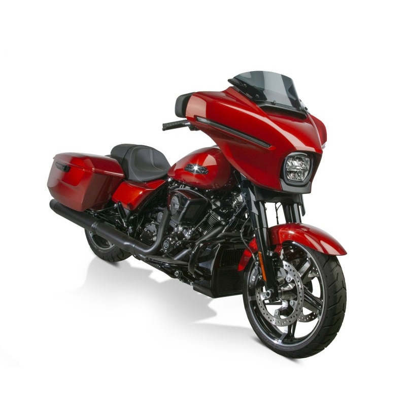National Cycle 24+ Harley Davidson FLH/ 23 FLH CVO V-Stream Quantum Plus Short Windshield-Dk.Tint