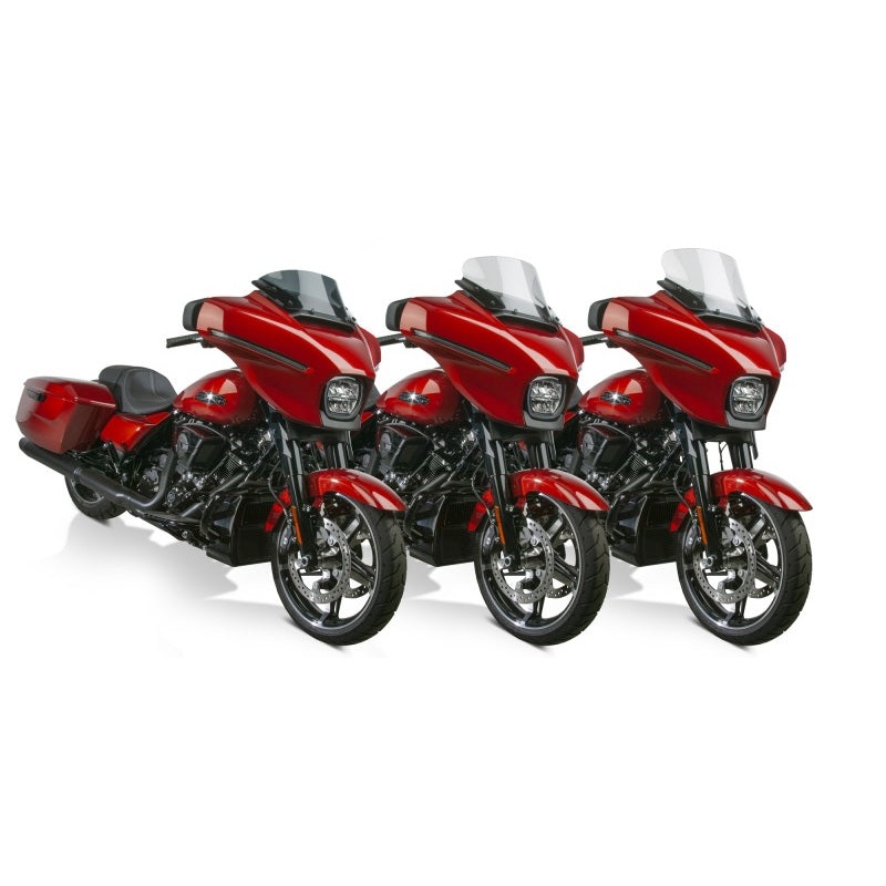 National Cycle 24+ Harley Davidson FLH/ 23 FLH CVO V-Stream Quantum Plus Tall Windshield- Clear