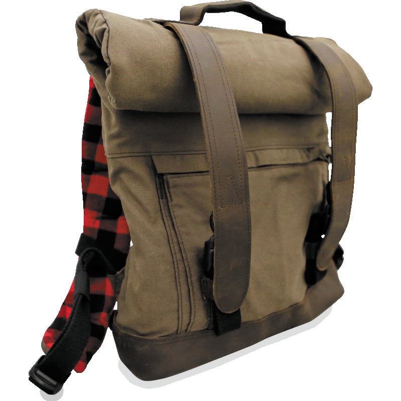 Burly Brand Voyager Back Pack – Dark Oak