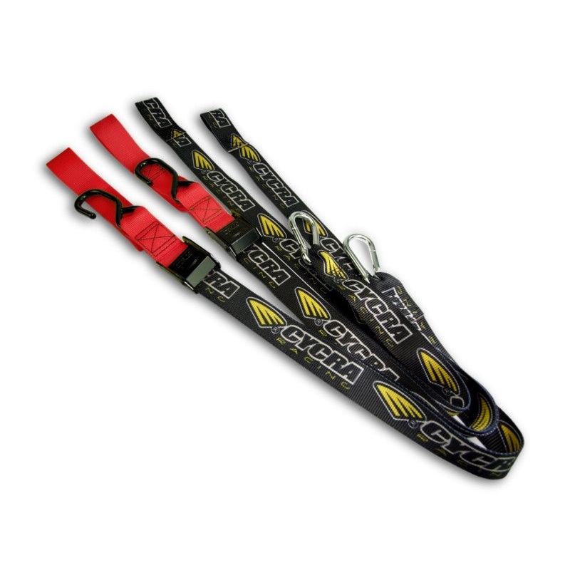 Cycra Tie Down Set – Red