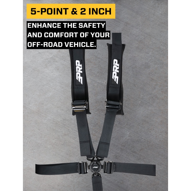 PRP 5.2 Harness(Cam-Lock, SFI Rated) – Black