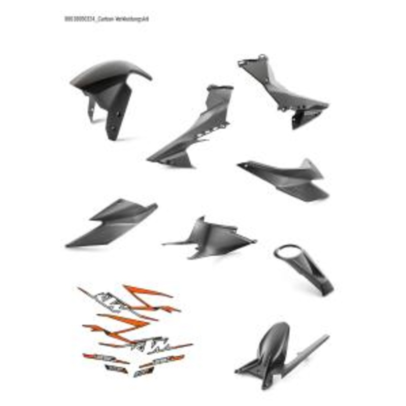 Carbon fairing kit  SKU: 00010000324