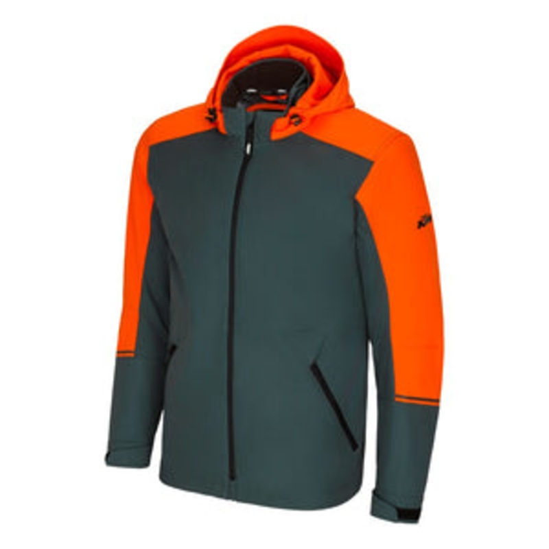 TWO 4 RIDE V2 JACKET – GREEN/ORANGE