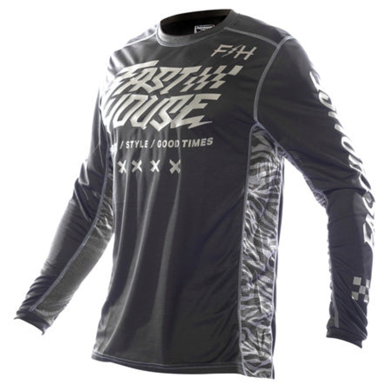 YOUTH GRNDHOUS RFIO JRSY|SM|LG|MED|BLACK