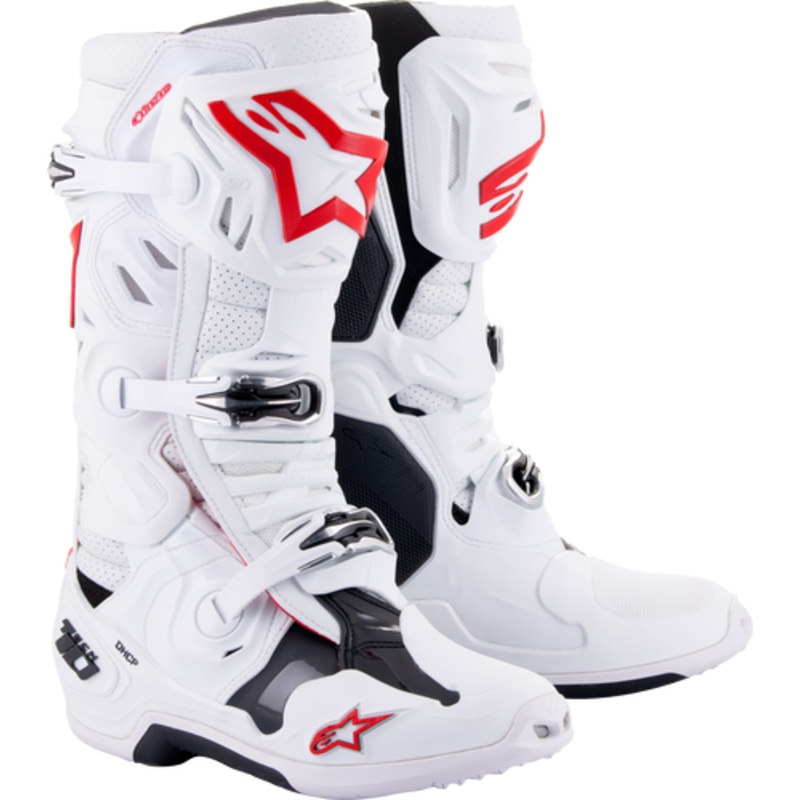 TECH 10 SUPERVENTED BOOTS WHITE/BRIGHT
