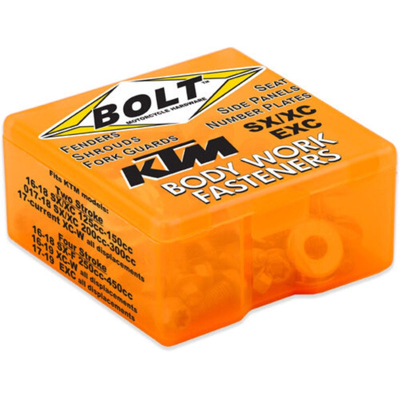 FULL PLASTIC FASTENER KIT KTM
