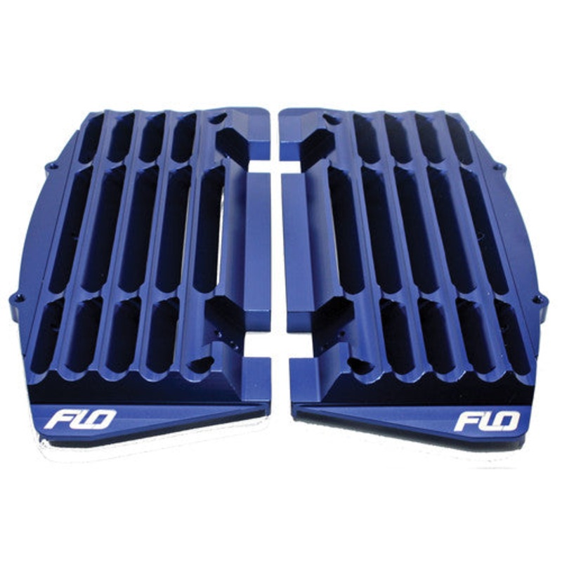 HIGH FLOW RADIATOR BRACES BLUE