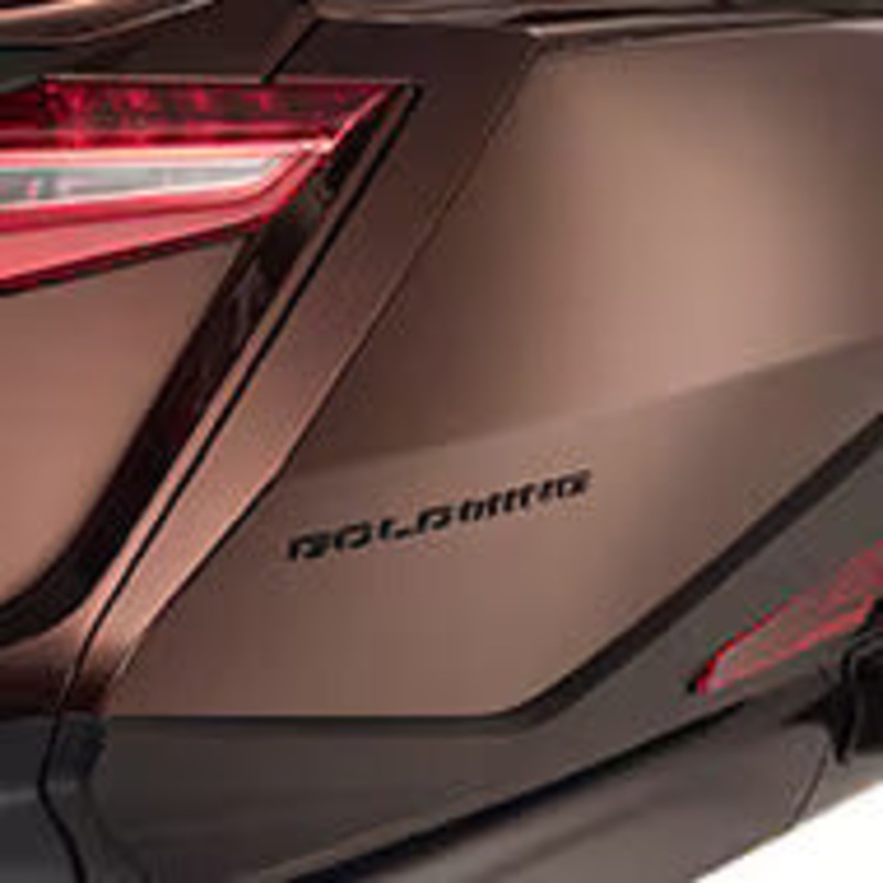 Saddlebag Emblem (Black Chrome) | 08F70-MKC-AK0