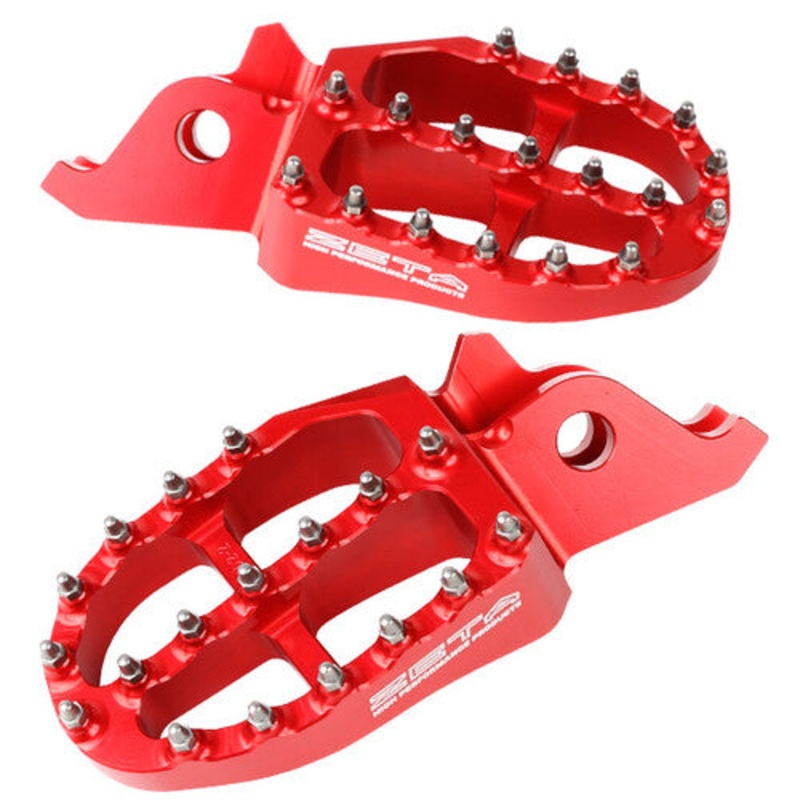 ALUMINUM FOOTPEGS RED  SKU: 634-3200R