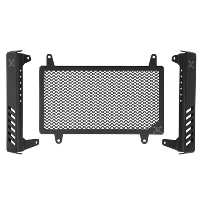 SLASH CUT RADIATOR CVR BLACK  SKU: 750-05855