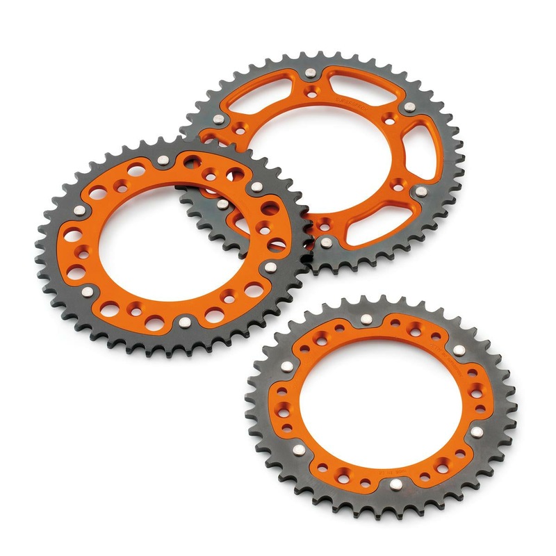 REAR SPROCKET ORANGE 49-T