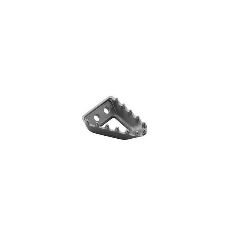 Step plate foot brake lever