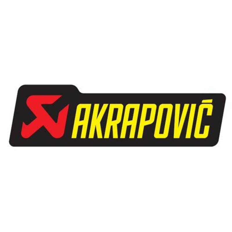 Akrapovi sticker