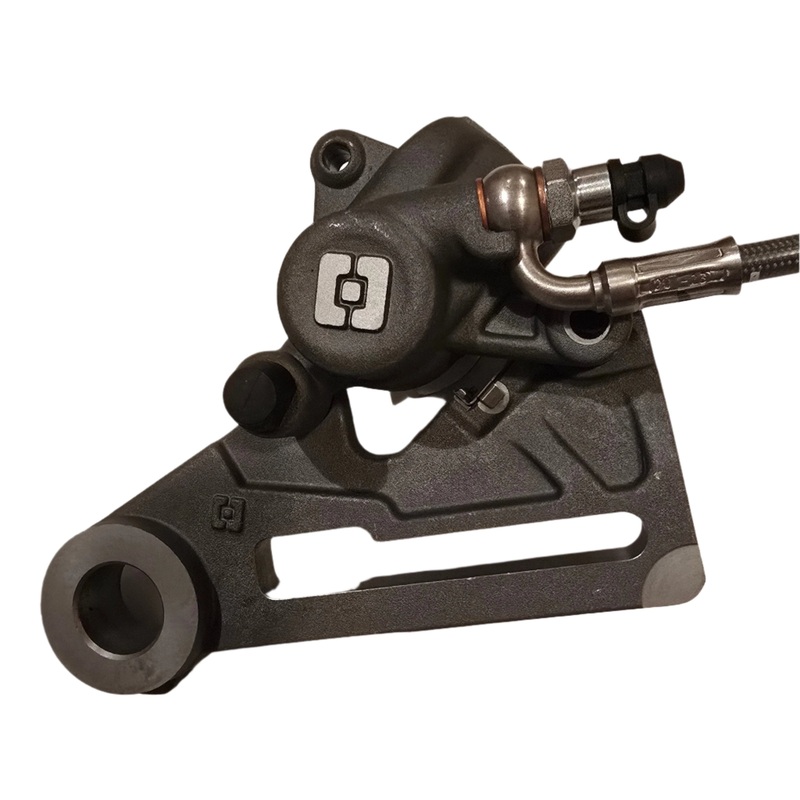 Rear brake caliper incl. linings